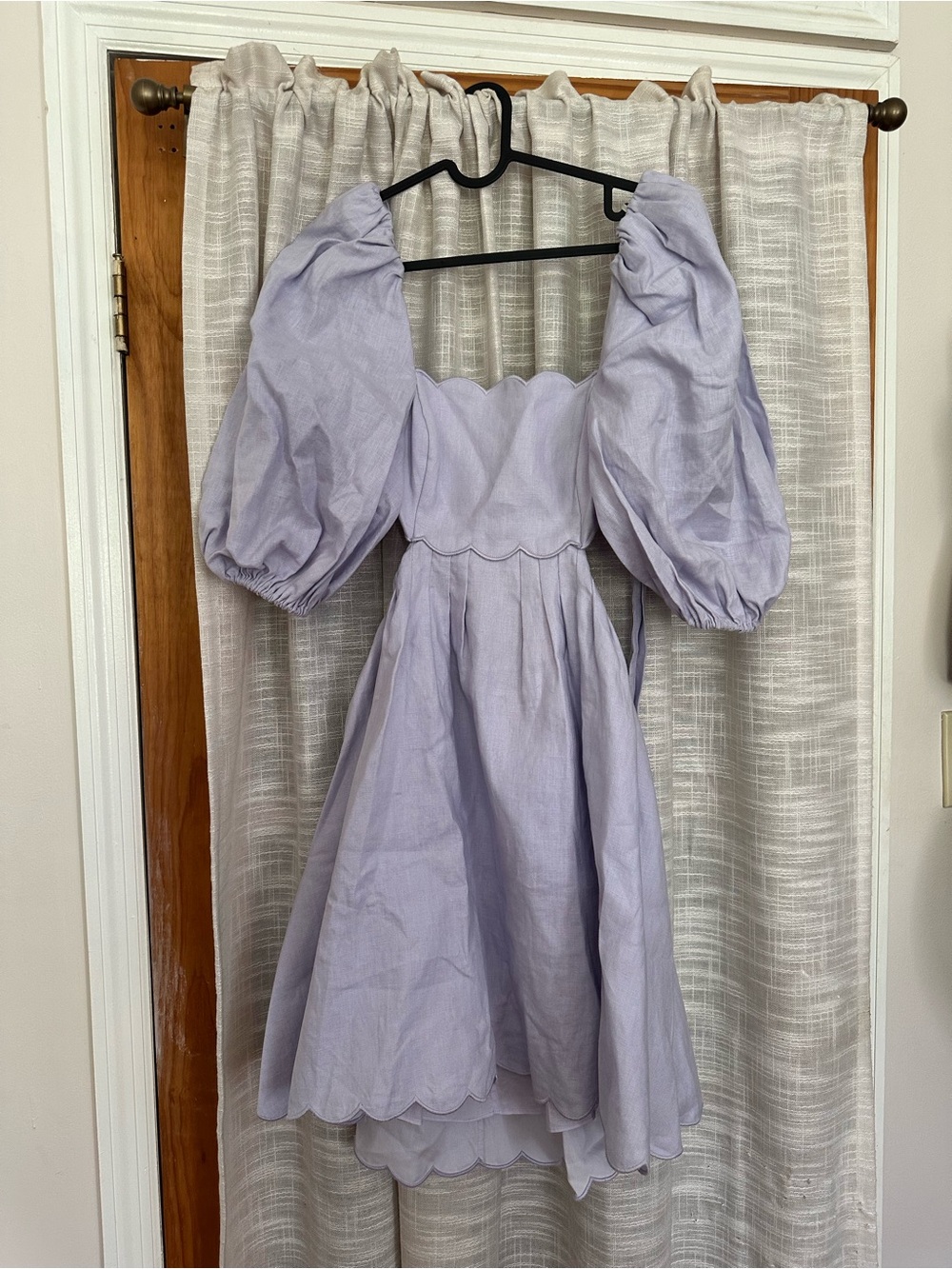 Zimmermann Halliday Scallop Mini Dress